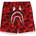 COLOR CAMO SHARK SWEAT SHORTS MENS