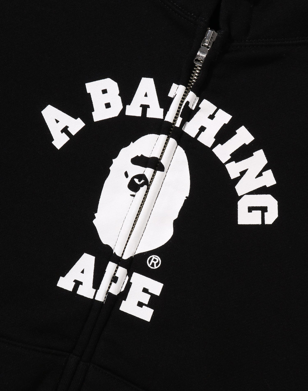 COLLEGE OVERSIZED ZIP HOODIE LADIES