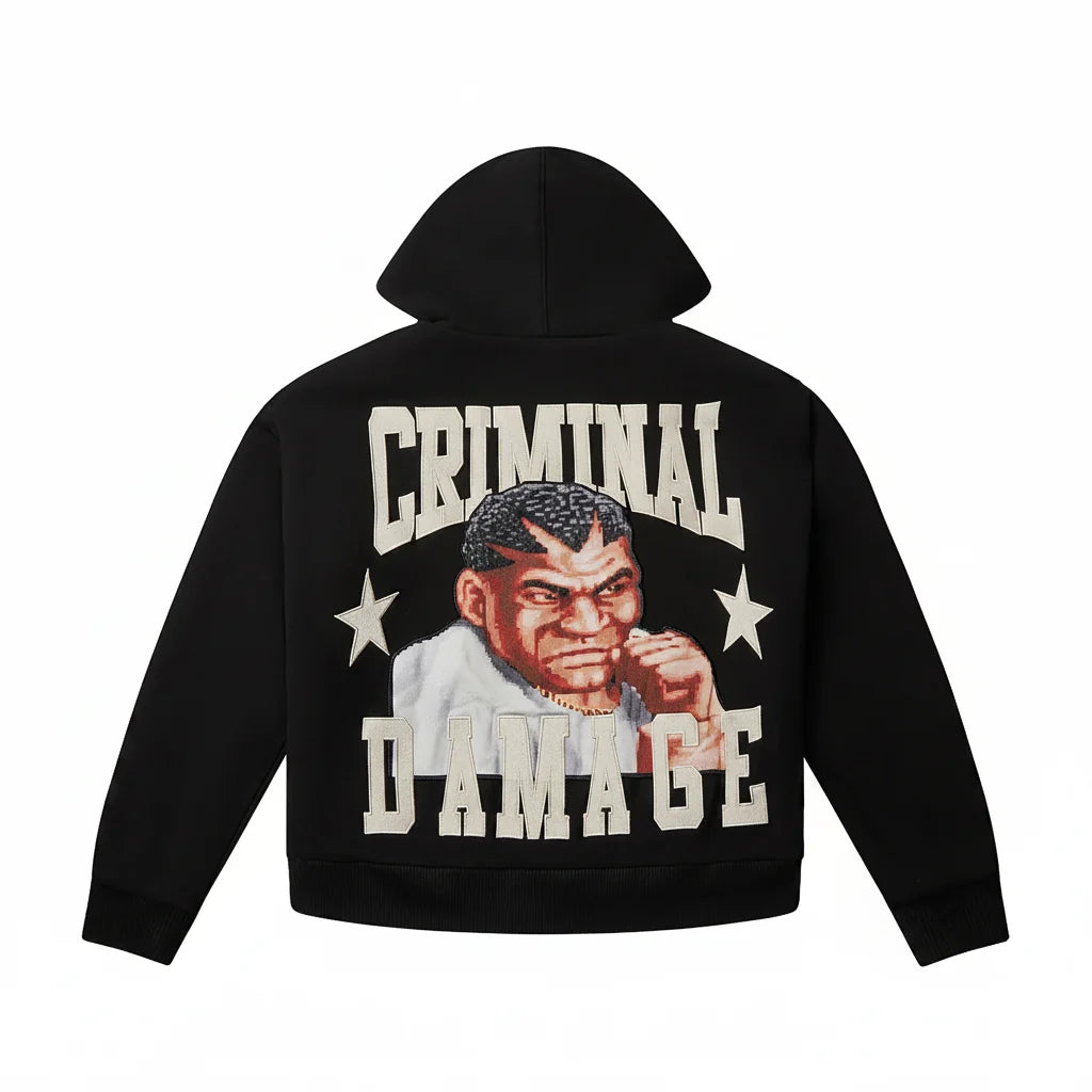 Criminal Damage Balrog Sherpa Hoodie