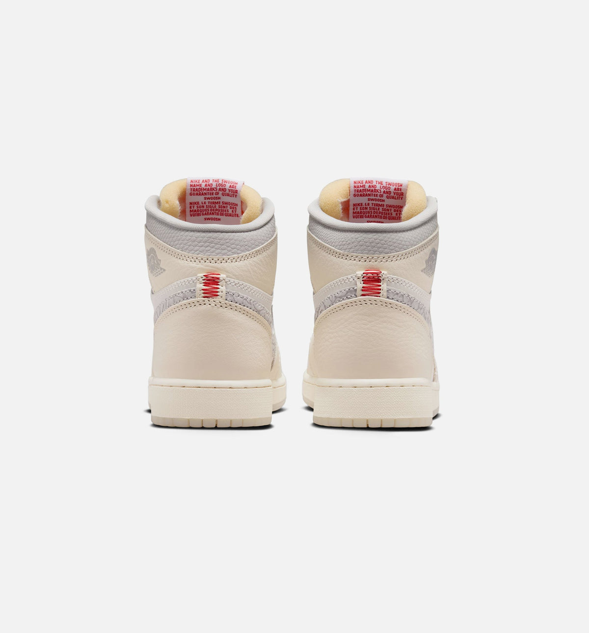 Air Jordan 1 Retro High OG Sail | Grade School Lifestyle Shoe | Sail/Varsity Red/Light Ivory/Coconut Milk/Phantom