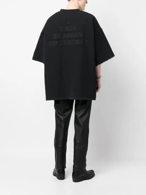VETEMENTS oversized short-sleeve sweatshirt