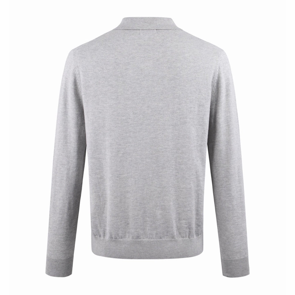 Polo Ralph Lauren Men’s Long‑Sleeve Knit Polo Shirt, 3‑Button Placket