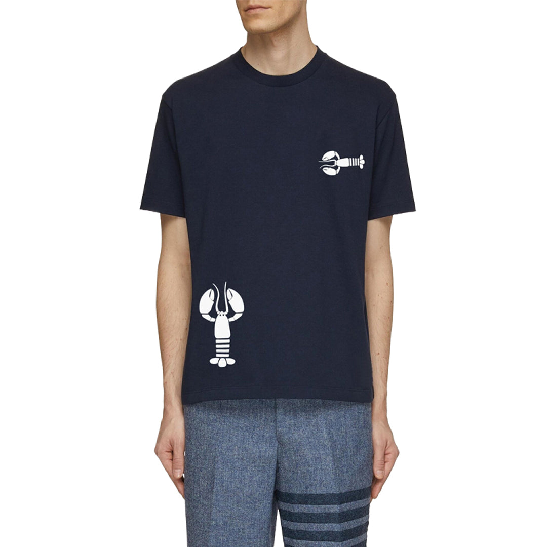 Classic Four-Bar Wool T-Shirt | Thom Browne