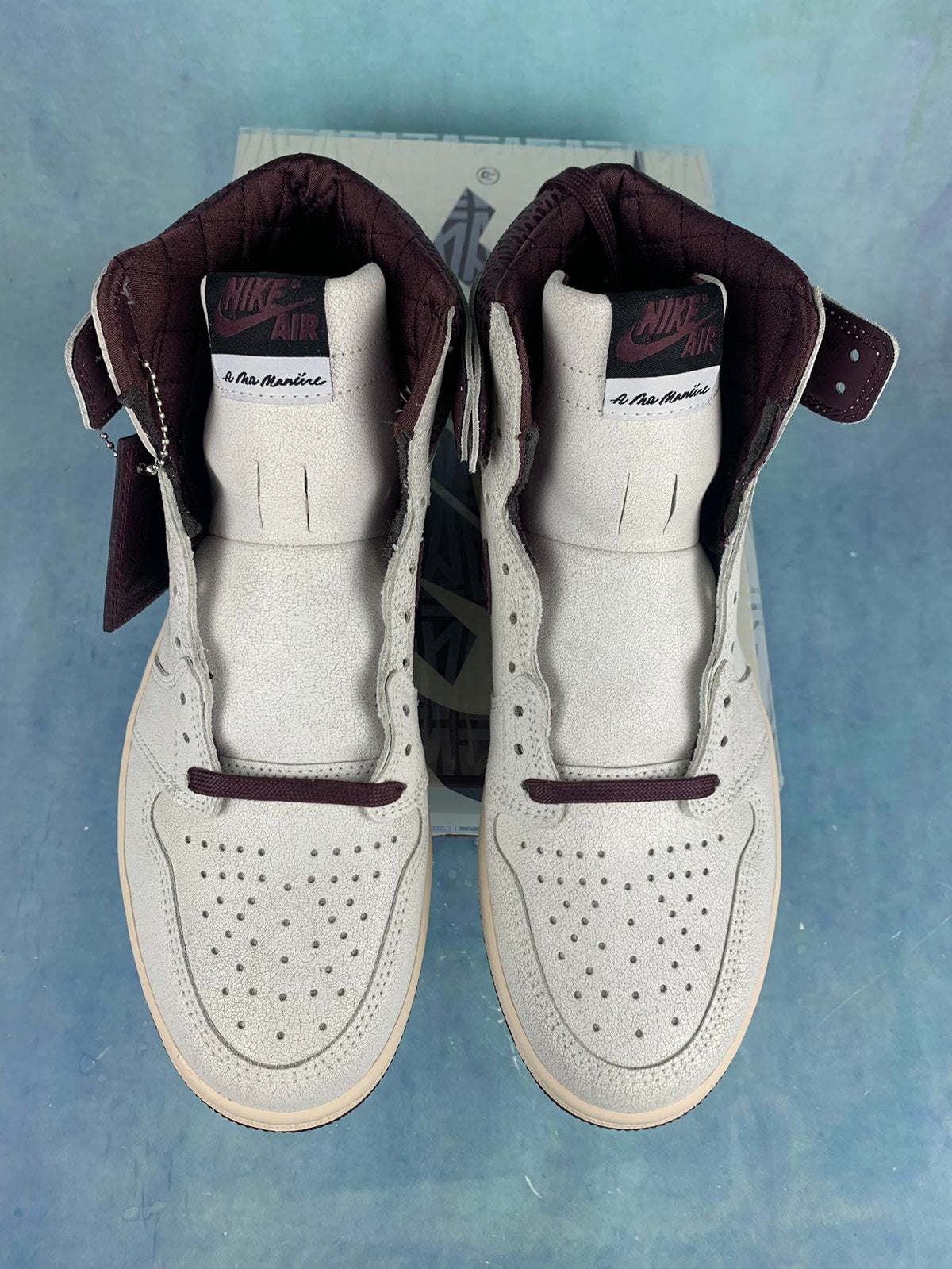 Air Jordan 1 High Cracked Snakeskin Unisex Sneakers DO7097-100