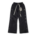 SAINT VANITY  Nylon Hooded Track  Pants “Black”