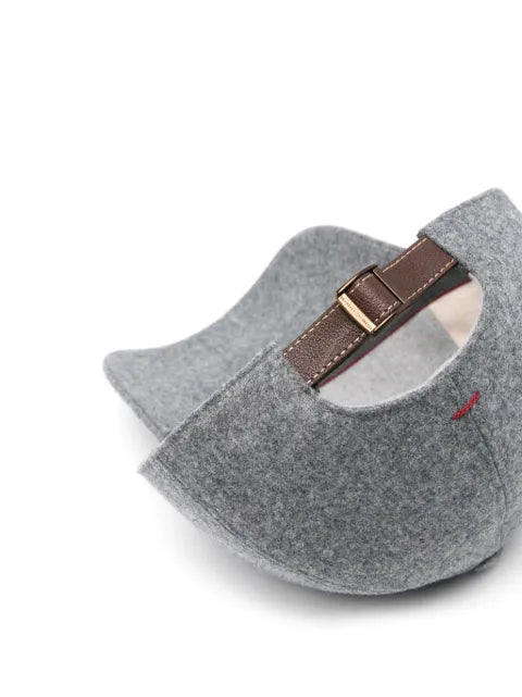 Brunello Cucinelli Mélange logo-embroidered baseball cap