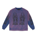 GRAY WINGED LOGO HOODIE
