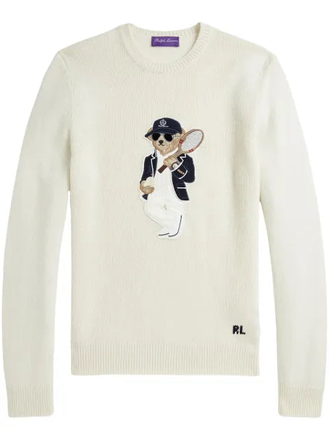 Ralph Lauren Purple Label Polo Pony-appliqué jumper