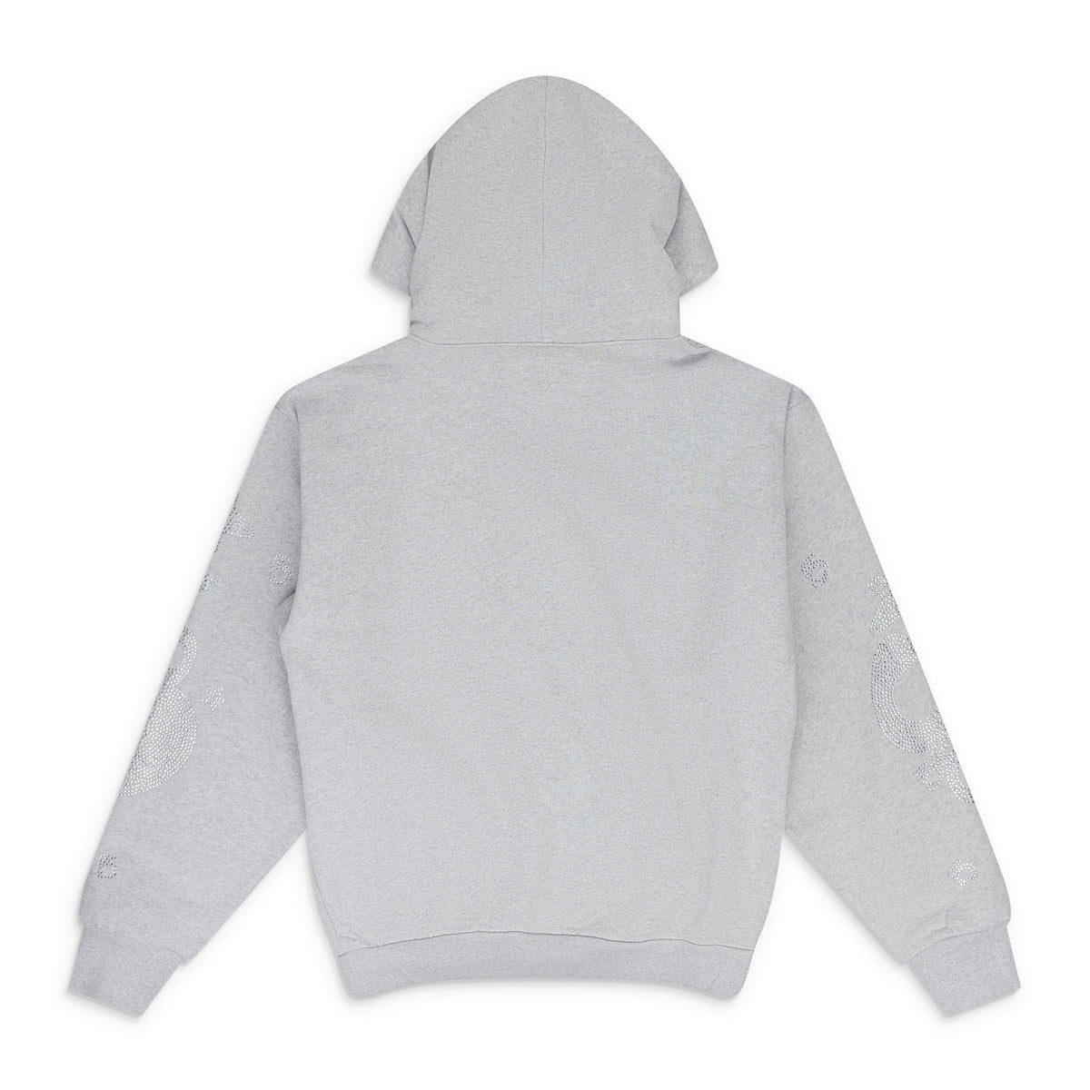 Grey Rhinestone Beluga Hoodie