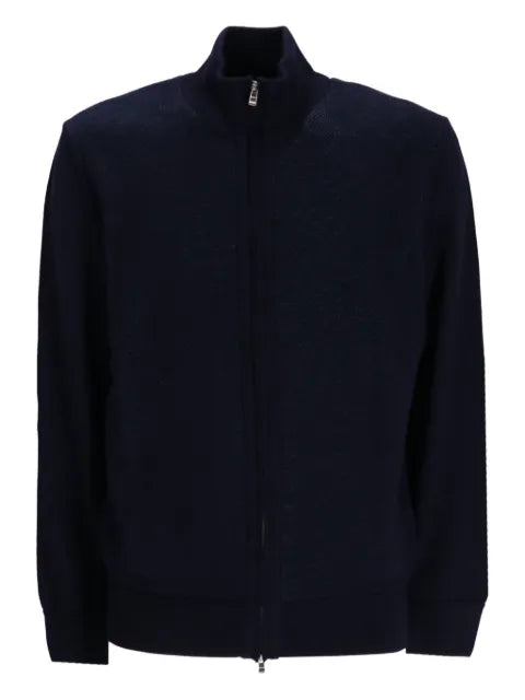 BOSS zip-up cardigan