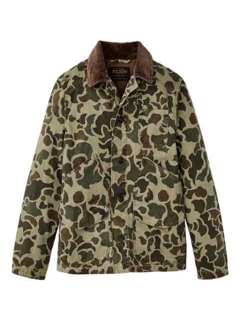 Filson camouflage-print shirt jacket