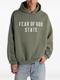 FEAR OF GOD ESSENTIALS logo-detail hoodie