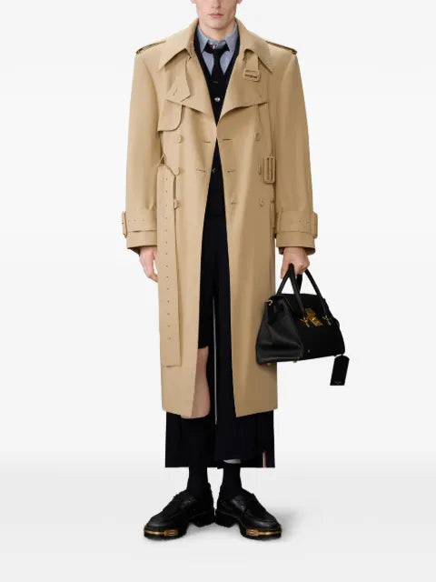 Thom Browne wool seersucker sportcoat with armbands