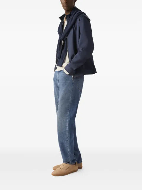 Zegna Motorin zi-up blouson jacket
