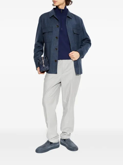 ETRO paisley-pattern wool jacket