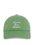 Drôle De Monsieur slogan-embroidered baseball cap