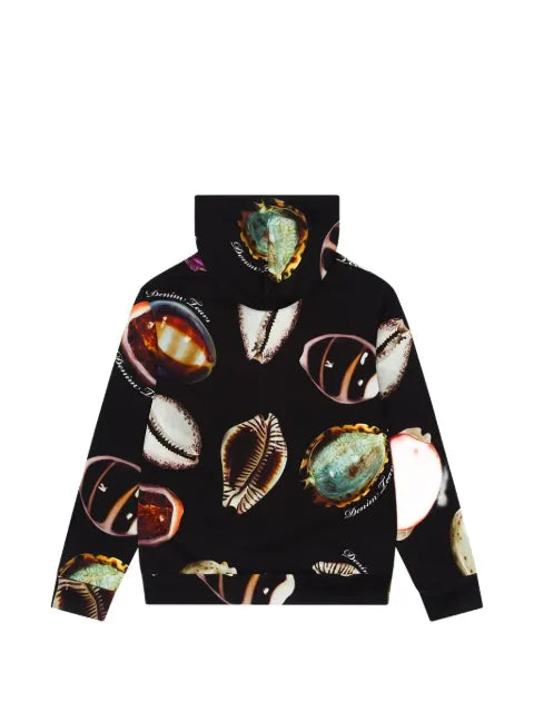 Denim Tears Shell-print hoodie