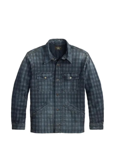 Ralph Lauren RRL check-pattern cotton jacket