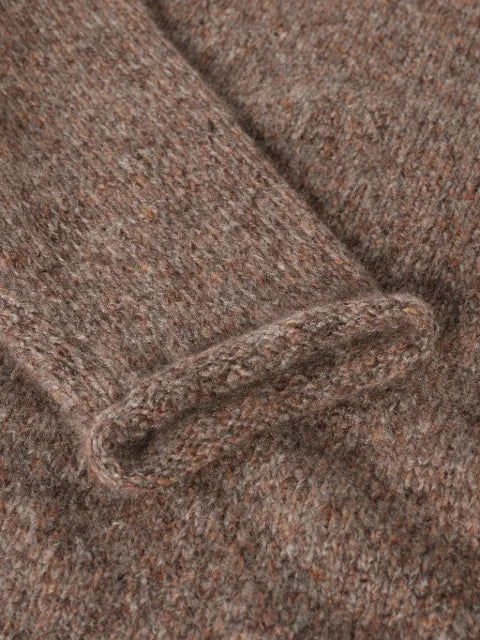 Johnstons of Elgin rolled-edge sweater