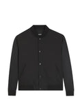 BOSS water-repellent jacket with monogram-patterned sleeves