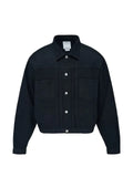 visvim Chore Jkt G.Cords pleated-detail denim jacket