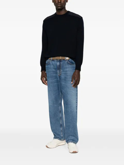 Paul & Shark panelled wool sweater