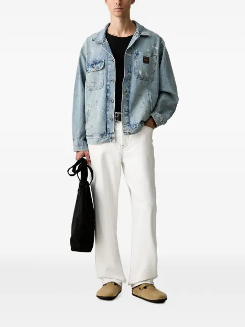 Levi's Sunrise distressed denim jacket