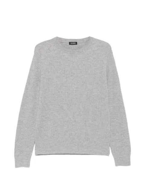 Cenere GB ribbed-knit crew-neck sweater