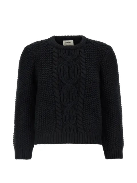 Saint Laurent crew-neck wool sweater
