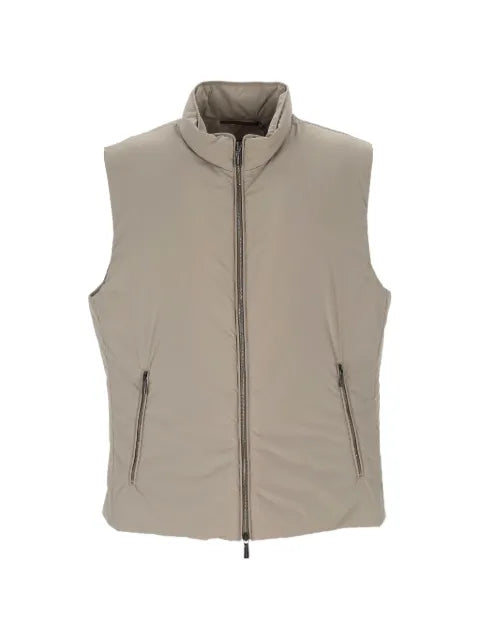 Moorer high-neck gilet