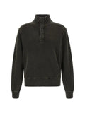 ENTIRE STUDIOS button-placket delavé sweater