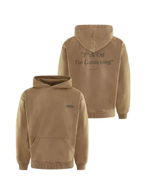 Bram’s Fruit distressed slogan-print hoodie