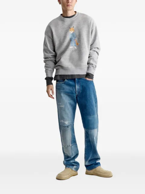 Maison Kitsuné Dressed Fox graphic-print sweater