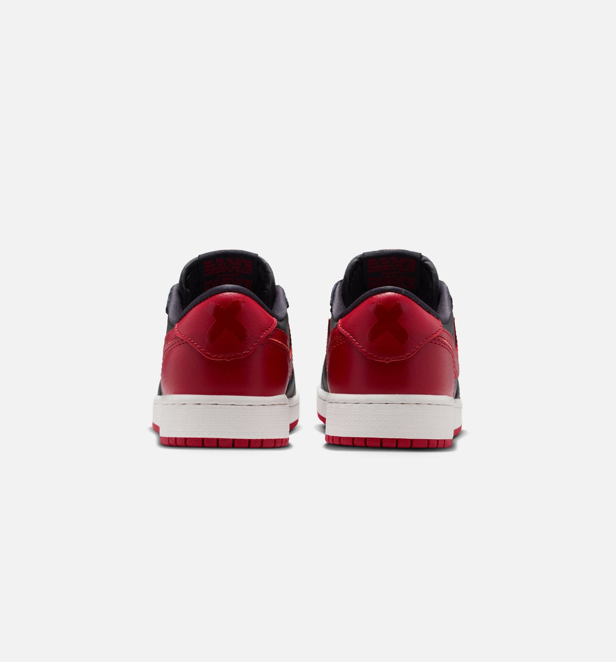 Air Jordan 1 Retro Low OG Banned Grade School – Black/Black/Varsity Red/Summit White