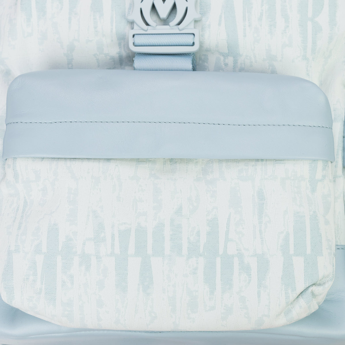 Baby Blue Jacquard Logo Tie Dye Rucksack