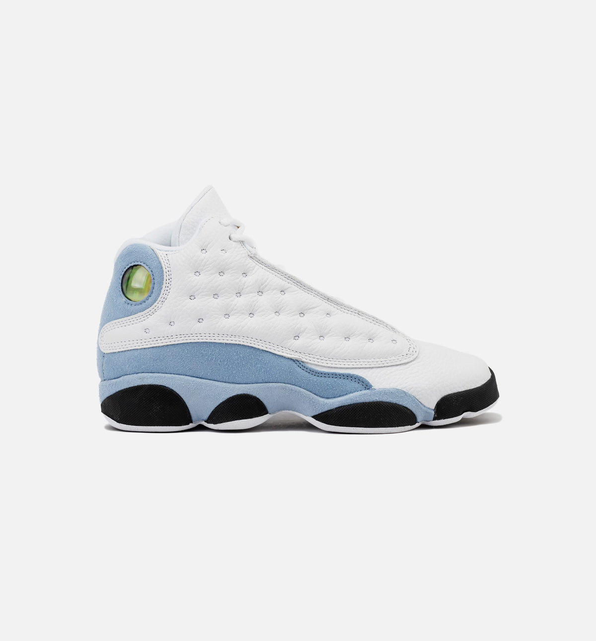 Air Jordan 13 Retro Blue Grey – Grade School Lifestyle Shoe in White/Blue Grey/Black/Yellow Ochre