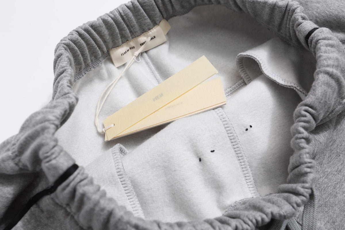 Fear of God Essentials Striped Embroidered Letter Sweatpants Unisex