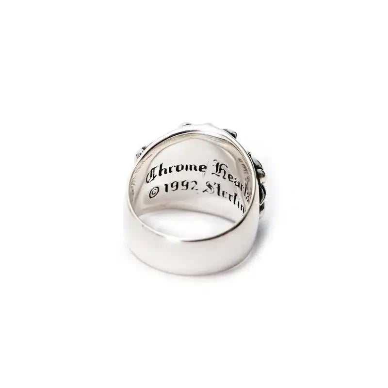 CHROME HEARTS KEEPER RING 3