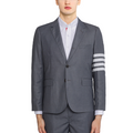 Men's four-piece white suit