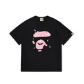 BAPE Pink Ape-Head Graphic T-Shirt