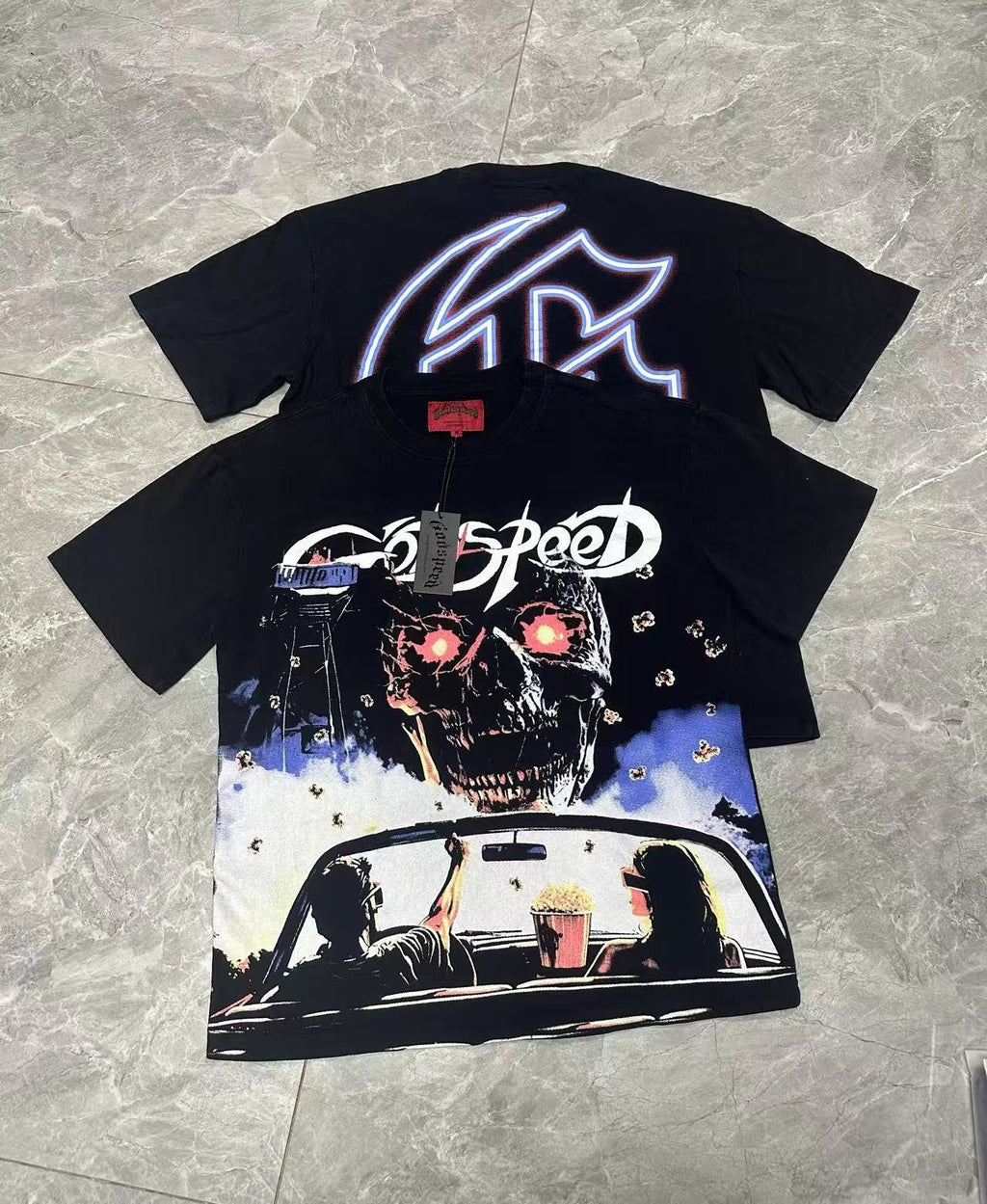 Godspeed Washed Rock Graphic T-Shirt