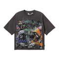 BKYS Revival No Gut No Glory Rhinestone Cropped T-Shirt