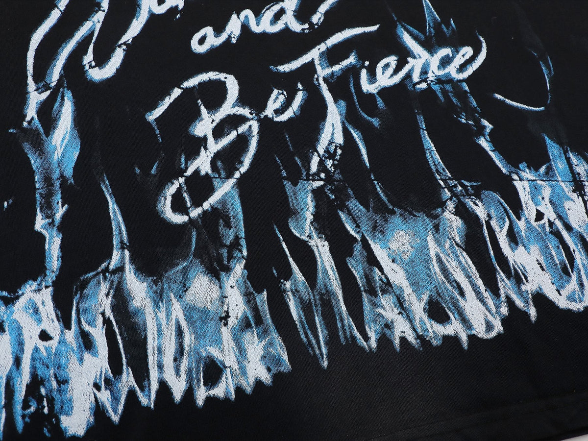 FIRST ROW Wake Up and Be Fierce Flame T-Shirt