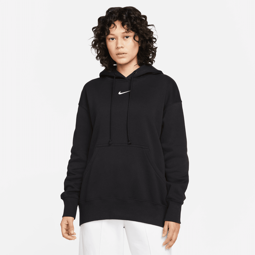 Wmns Nike Phoenix Fleece Oversized Hoodie 'Black/Sail'