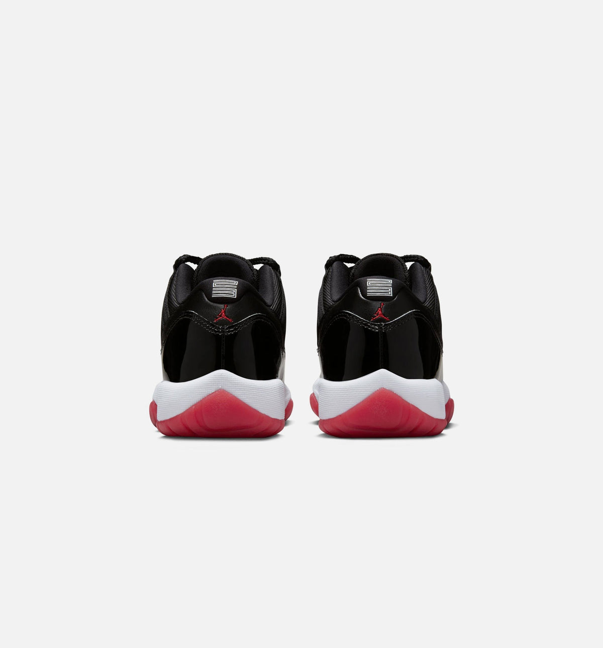 Air Jordan 11 Retro Bred Grade School Lifestyle Shoes - Black / Varsity Red / White