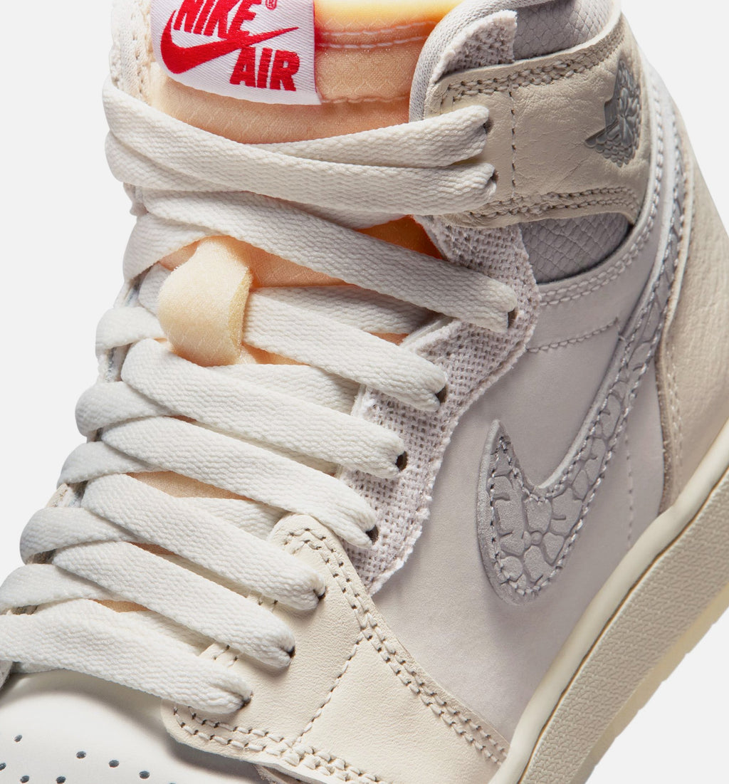 Air Jordan 1 Retro High OG Sail Big Kids' Lifestyle Shoes - Sail/University Red/Pale Ivory/Coconut Milk/Phantom