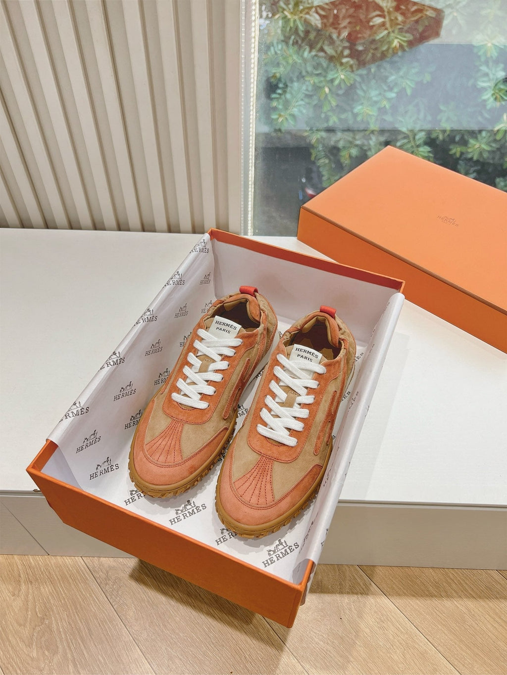 Hermès Bouncing Calfskin Sneakers