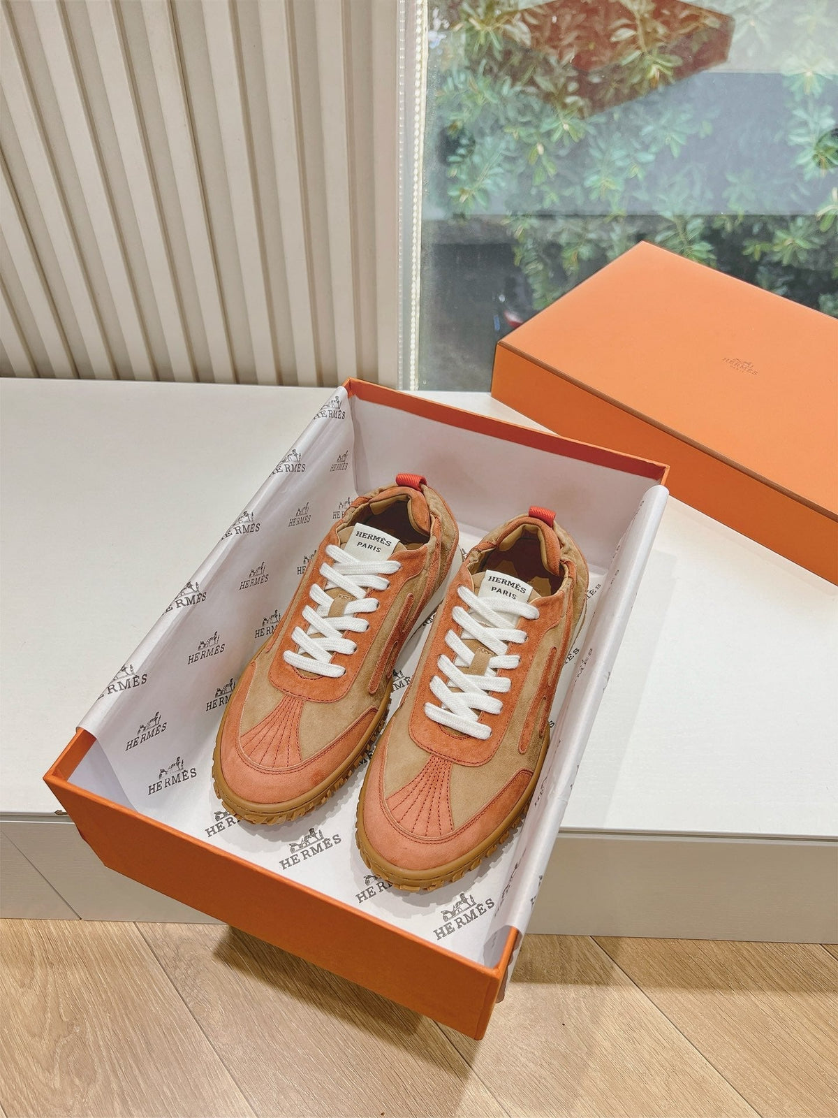 Hermès Bouncing Calfskin Sneakers