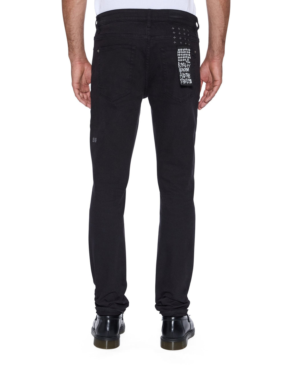 Ksubi Van Winkle Jasper Black Arch Denim