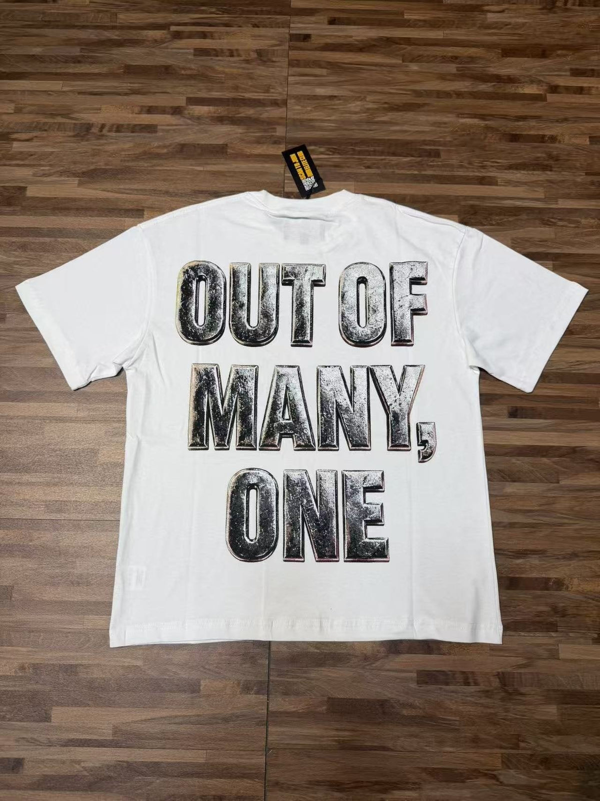 Godspeed Out of Many One Skull Graphic T-Shirt